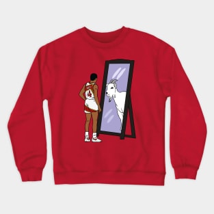 Spud Webb Mirror GOAT Crewneck Sweatshirt